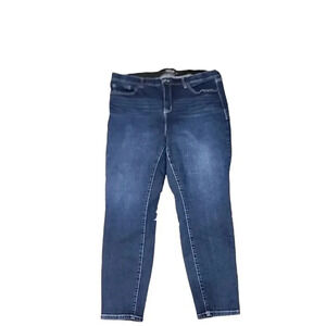 Torrid High waisted dark wash jeans. Size 22R